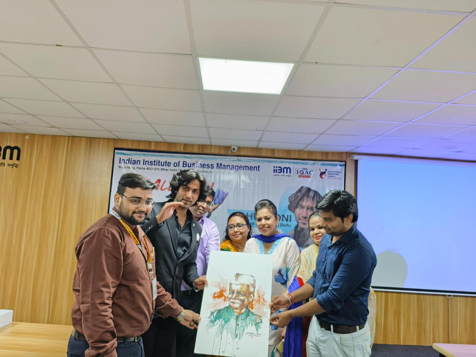 Rahul Soni Conducts “All Can Sketch” Workshop for PGDM, BBA, BCA & MAMC Students at IIBM and ZHI Patna